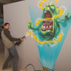Illustration for article titled Clever 3-D art exhibit brings the cast of iMonsters, Inc. /ito life